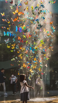 Free Butterfly Explosion Art Image - Butterflies, Confetti, Art ...