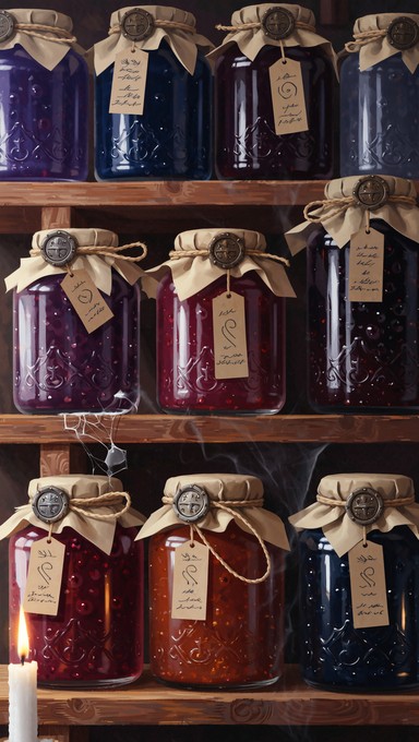 Download Rustic Jam Collection Image - Preserves, Jam, Mason | StockCake
