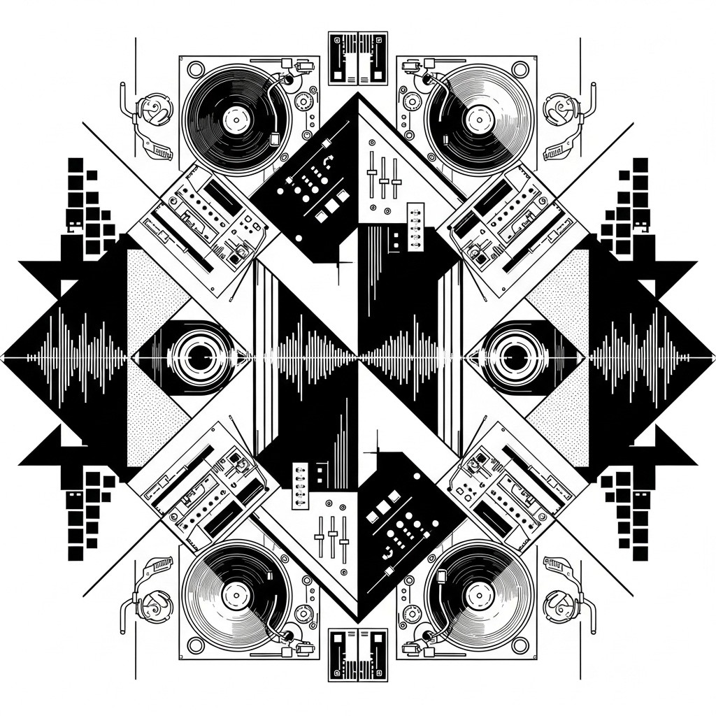 Shape Design Sound Free Geometric Sound Design Image - Abstract, Geometric, Symmetrical ...