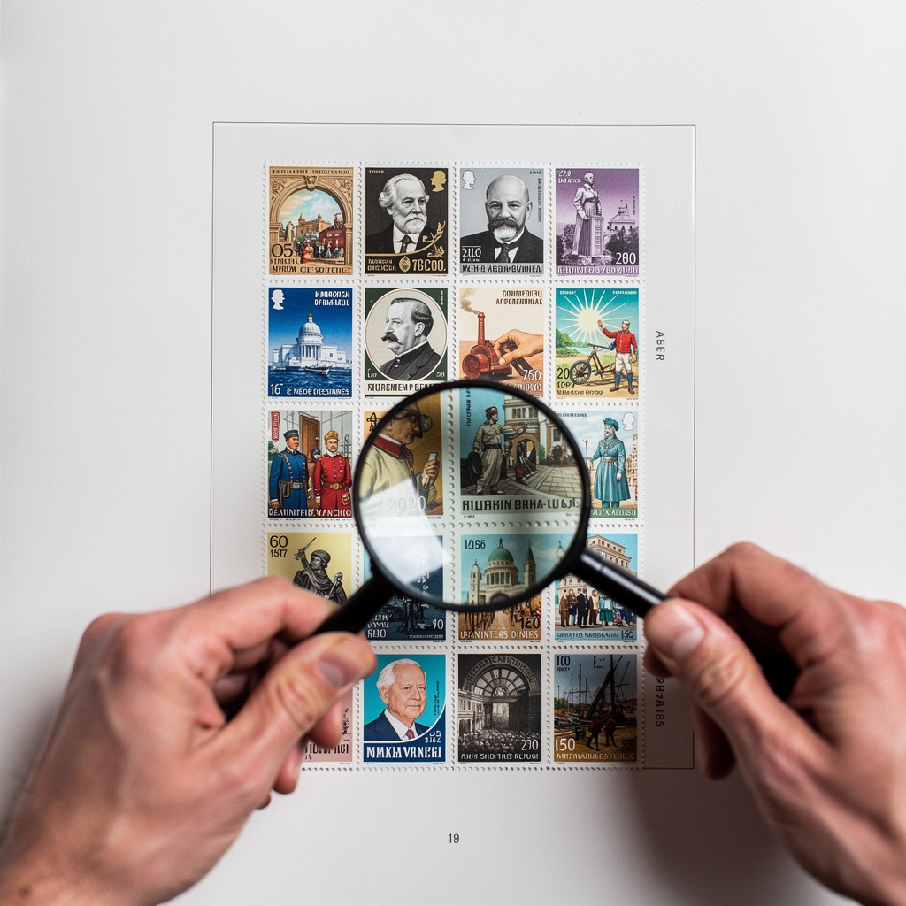 Free Examining Colorful Stamps Image - Philatelist, Stamps, Collecting ...