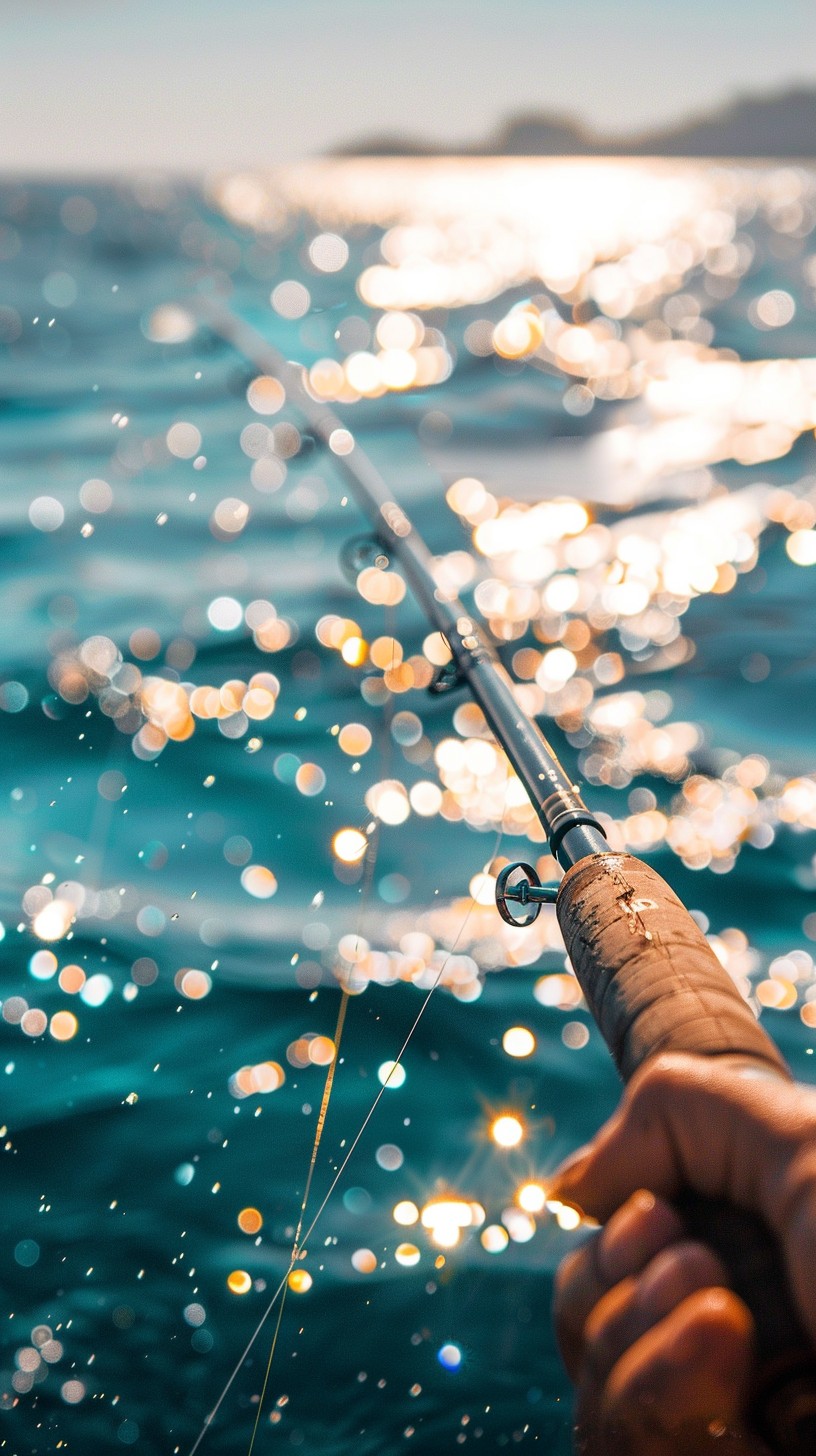 Picter Finhing Free Fishing at Sea Image - Fishing, Sea, Sunlight | Download at StockCake