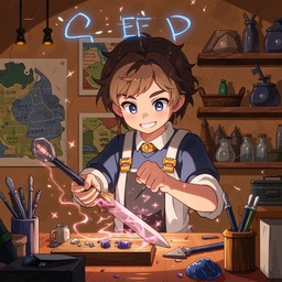 Free Magical Weapon Crafting Image - Adventurer, Crafting, Magical ...