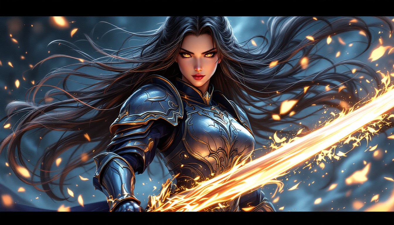 Free Warrior's Magical Blade Image - Warrior, Magical, Sword | Download ...