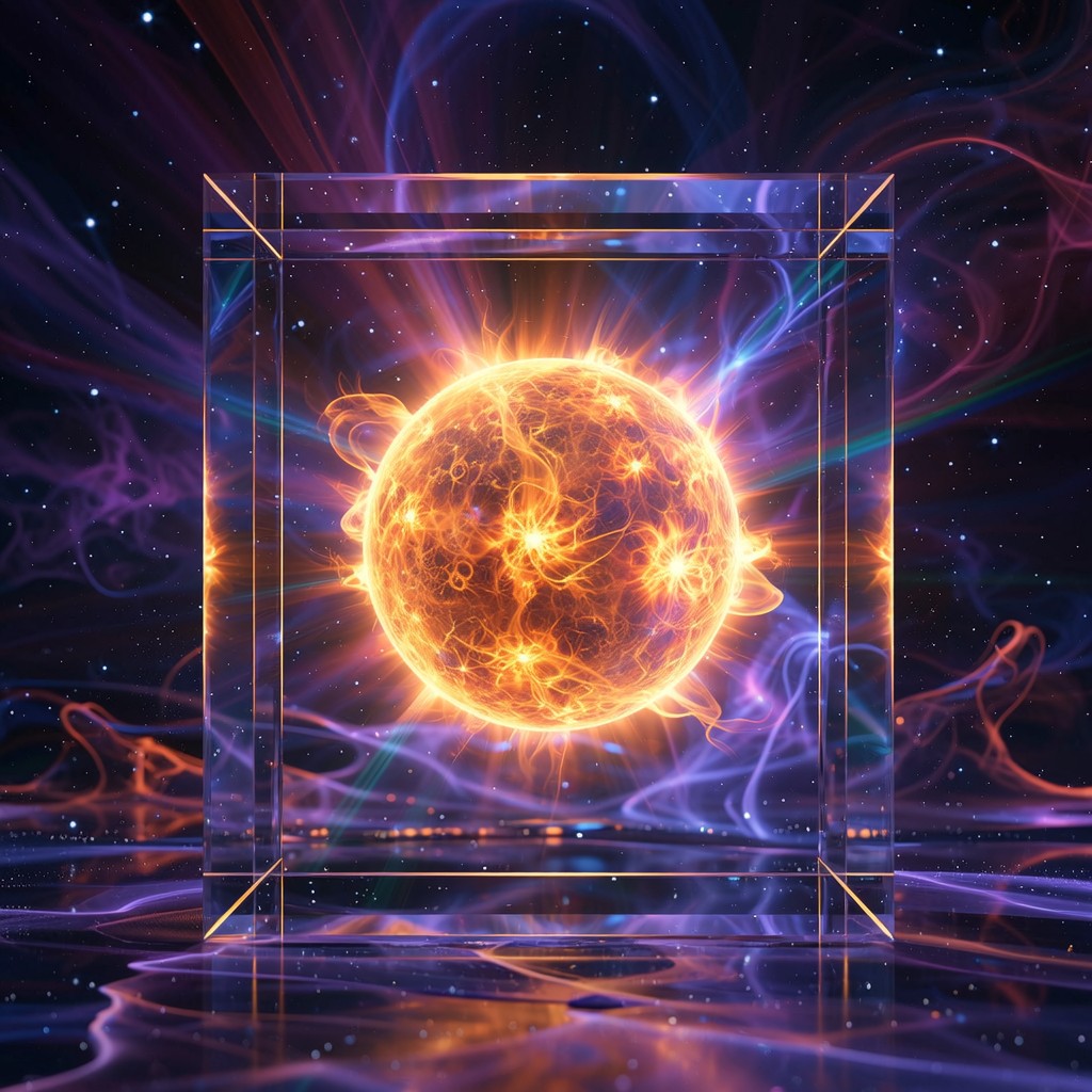 Free Prismatic Sun Cube Image - Sun, Cosmic, Crystal | Download at ...