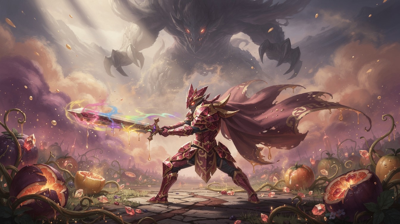 Free Mystical Fruit Warrior Image - Fantasy, Warrior, Battle | Download ...