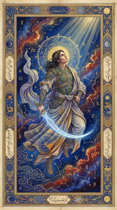 Free Celestial Warrior Ascends Image - Cosmic, Celestial, Warrior ...