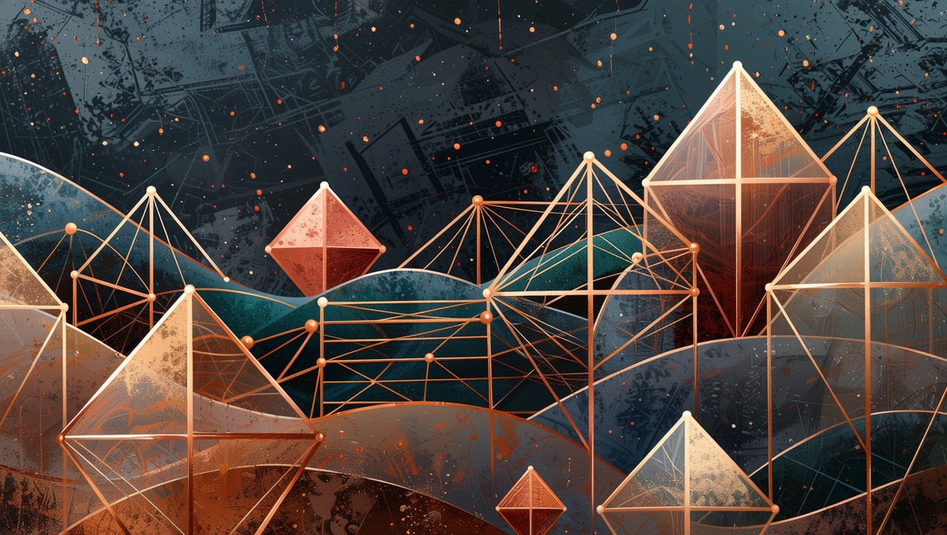 Free Copper Geometric Flow Image - Copper, Geometric, Abstract ...