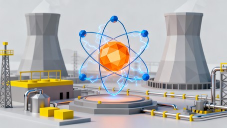 Free Nuclear Energy Visualization Image - Atom, Nuclear, Energy ...