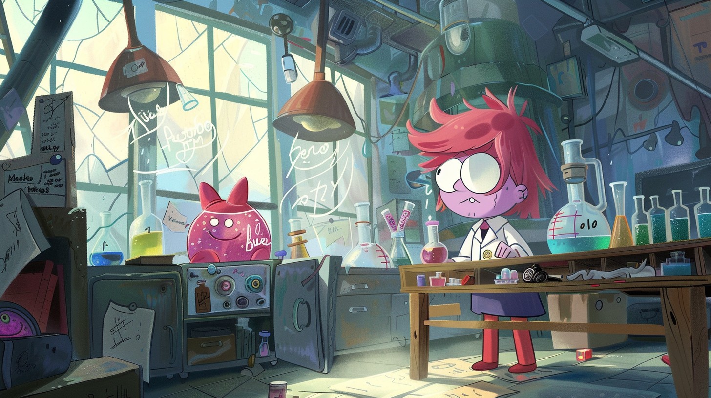 Free Cartoon lab chaos Photo - Animation, Cartoon, Laboratory ...