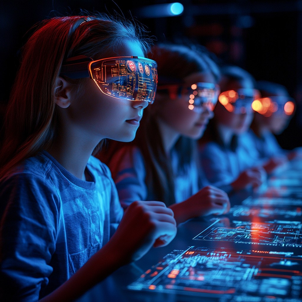 Free Futuristic Kids Learning Image - Technology, Children, Education ...