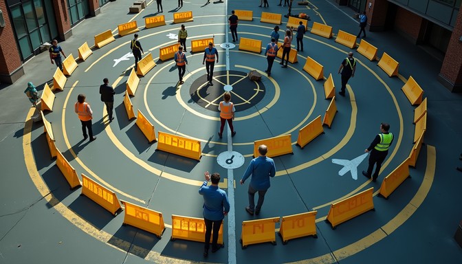 Free Circular command center Image - Circular, Concentric, Overhead ...