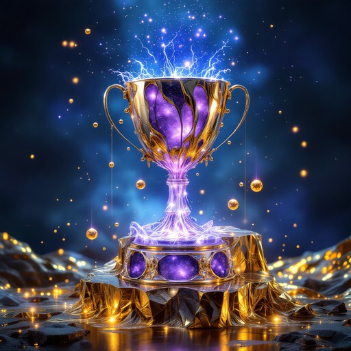 Free Cosmic Glass Trophy Image - Trophy, Award, Crystal | Download at ...