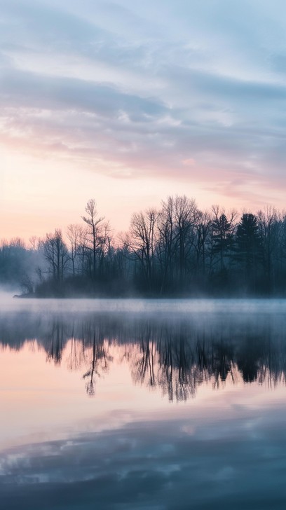 Free Misty lake sunrise Image - Sunrise, Lake, Mist | Download at StockCake