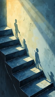 Two Shadows Stairs Free Shadows Tell Stories Image - Staircase, Shadows, Light | Download ...