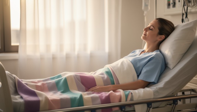 Patient Relieved Picture Free Peaceful Hospital Recovery Image - Hospital, Patient, Woman ...