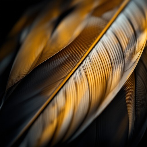 Free Feather Golden Light Image - Feather, Macro, Abstract | Download ...