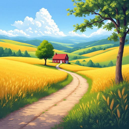 Free Golden Country Path Image - Countryside, Wheat, Golden | Download ...