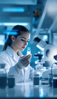 Free Biotechnology In Blue Photo - Dna, Biotechnology, Laboratory ...