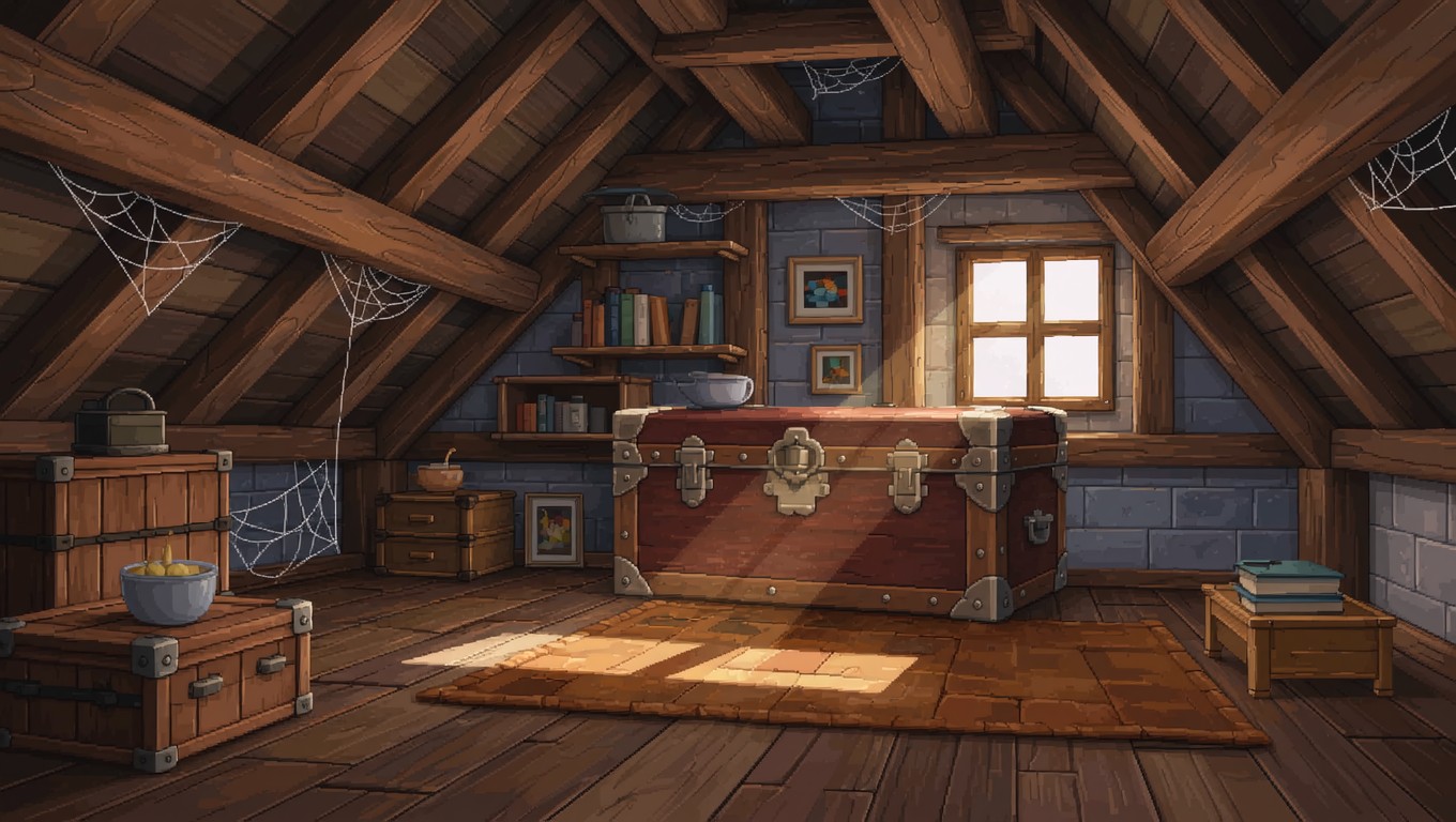 Free Forgotten Attic Memories Image - Attic, Trunk, Chest | Download at ...