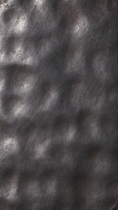 Metal Reeded Texture. I Cold gunmetal grey steel surface with soft hammered dimples, fine ...