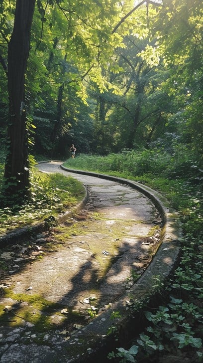 Free Serene Forest Path Photo Forest Path Sunlight Download At