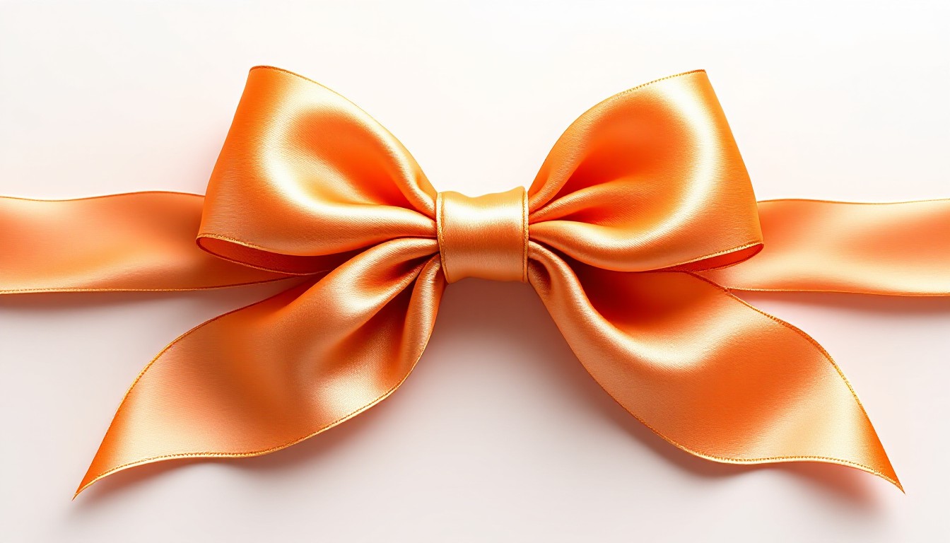 Free Elegant Orange Bow Photo - Bow, Orange, Silk | Download at StockCake