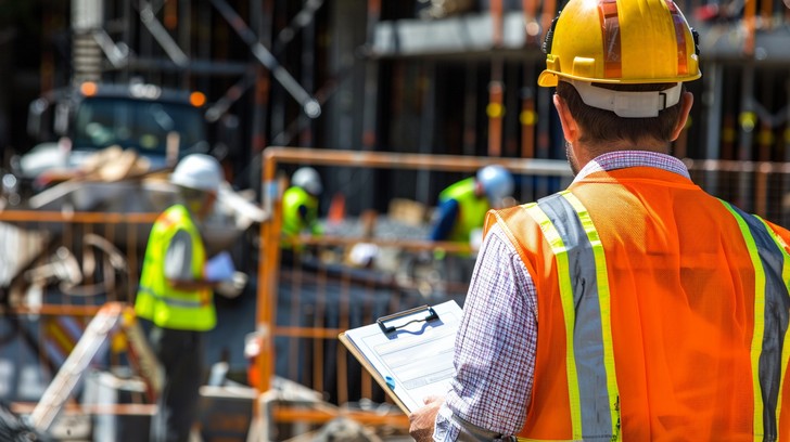 Building Supervisor Reference Free Construction Site Overview Image | Download at StockCake