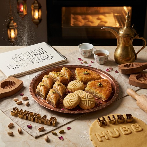 Free Arabic Baking Artistry Image - Baklava, Pastries, Arabic ...