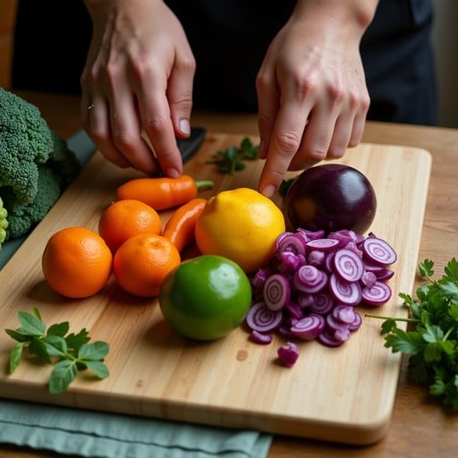Free Vibrant Produce Prep Image - Vegetables, Produce, Cooking ...