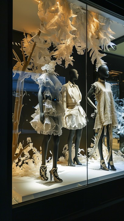 Free Elegant Window Display Image - Fashion, Mannequins, Display ...