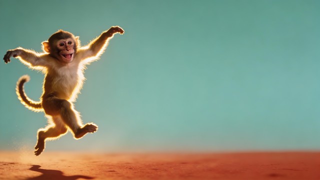 Free Playful Jumping Monkey Image - Monkey, Primate, Jumping | Download ...