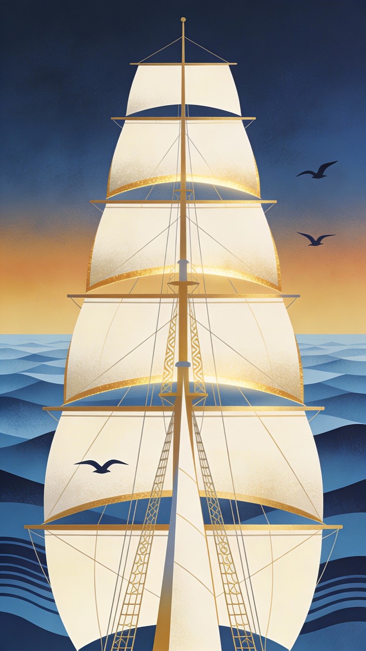 Free Sailing Into Sunset Image - Galleon, Ship, Sailing | Download at ...
