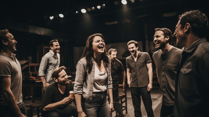 Rehearsal Example Free Theater Rehearsal Session Image - Theater, Rehearsal, Actors ...