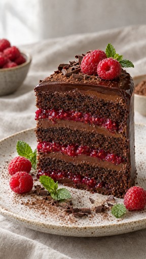 Kraft Raspberry Commercial Download Chocolate Raspberry Cake Image - Chocolate, Cake, Raspberry ...