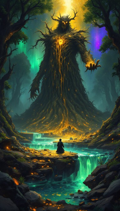 Free Guardian's Sorrowful Awakening Image - Fantasy, Forest, Spirit ...