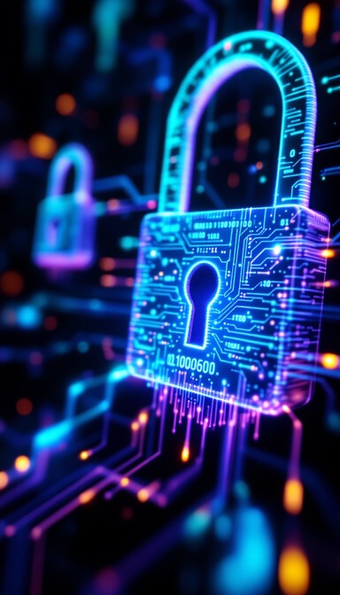 Free Digital Security Illuminated Image - Cybersecurity, Encryption ...