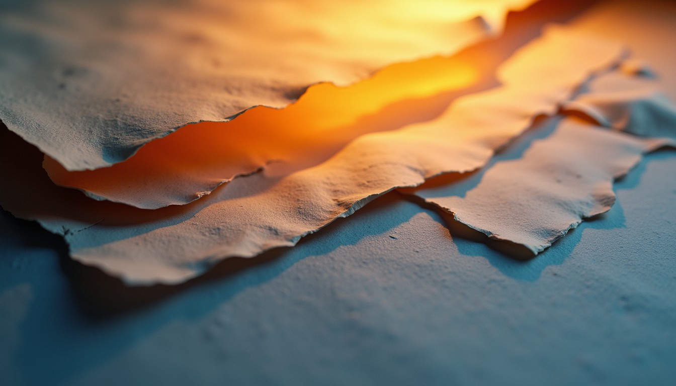 Free Illuminated Paper Layers Image - Paper, Amber, Layers | Download ...