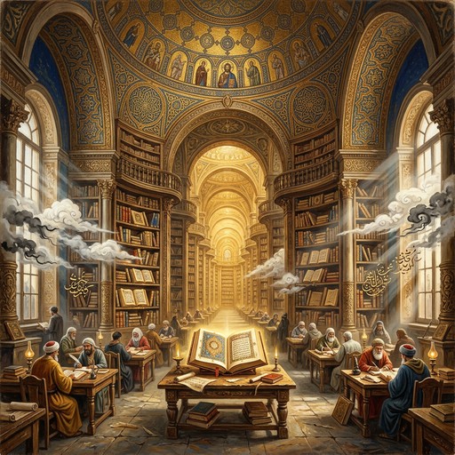 Free Divine Library Illumination Image - Library, Ancient, Manuscripts ...