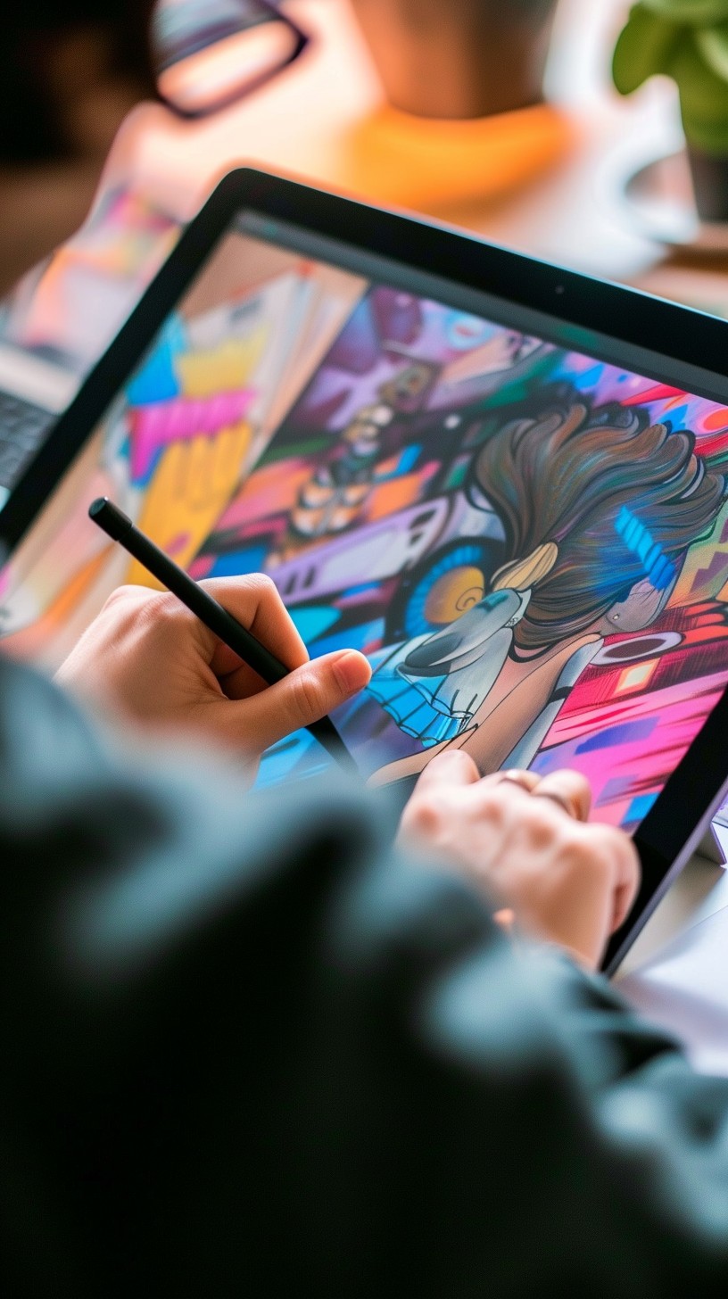 Free Digital Art Creation Image - Tablet, Stylus, Drawing | Download at ...