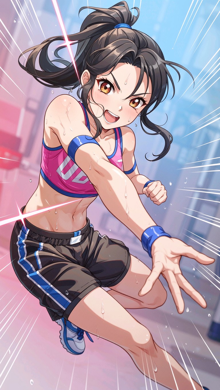 Free Anime Fitness Power Image - Anime, Manga, Illustration | Download ...
