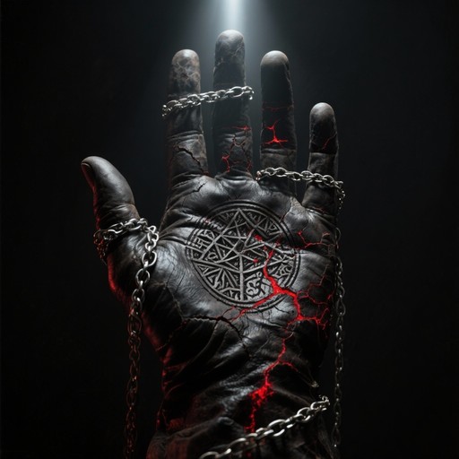 Chain Bind Devil Free Chained Arcane Palm Image - Leather, Hand, Occult | Download at ...