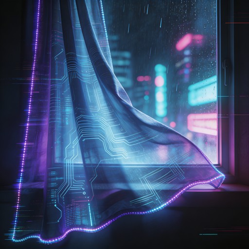 Free Neon Cyberpunk Curtain Image - Cyberpunk, Neon, Holographic ...