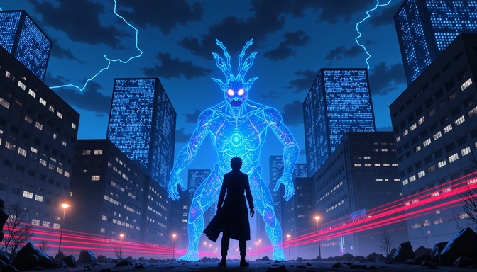 Free Digital Titan Confrontation Image - Digital, Cyberpunk ...