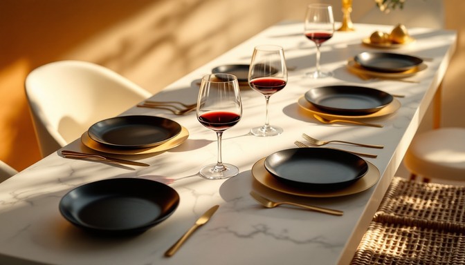 Free Elegant Table Setting Image - Dining, Minimal, Modern | Download ...