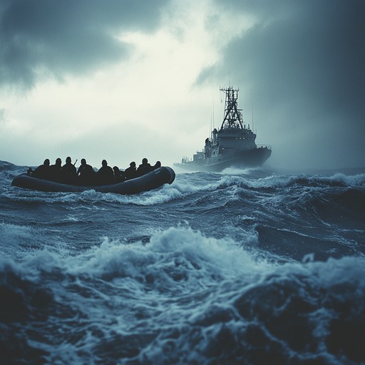 Stormy Rescue Free Stormy sea rescue Image - Storm, Sea, Rescue | Download at StockCake