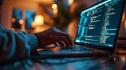 Free Code Night Focus Photo - Programmer, Code, Monochrome | Download ...