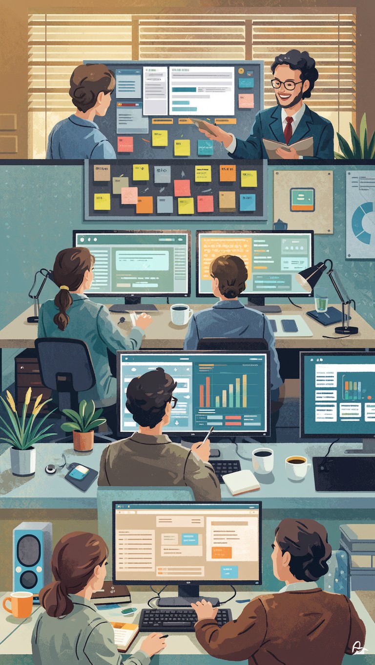 Working Team Visualize Free Agile teamwork visualization Image - Agile, Teamwork ...