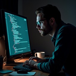 Free Late Night Coding Image - Coding, Programmer, Developer | Download ...