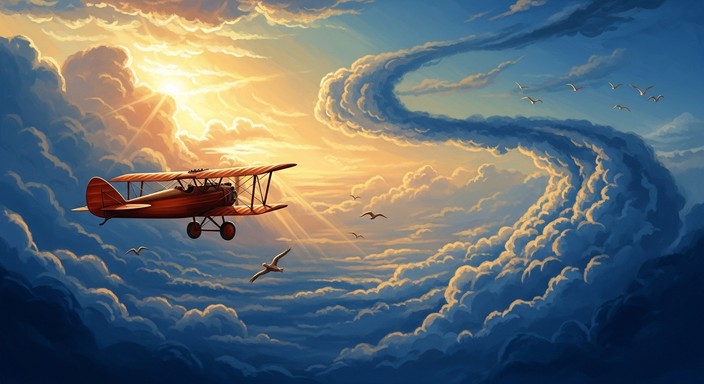 Free Vintage Biplane Soaring Image - Biplane, Vintage, Aircraft ...