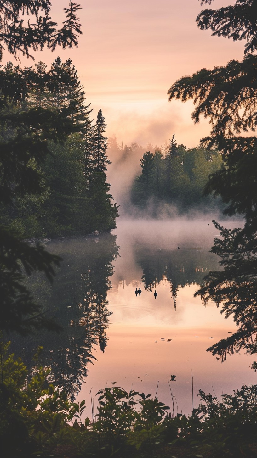 Free Misty Lake Sunrise Image - Nature, Sunrise, Lake | Download at ...